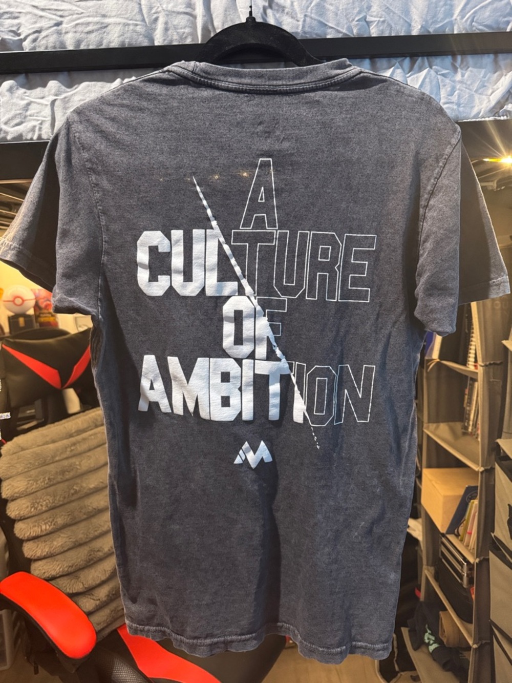 Mentality’s Men's Gray 'A Culture of Ambition' Graphic Tee